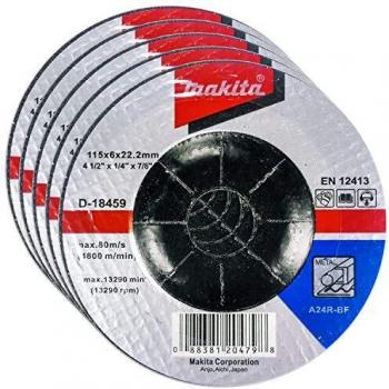 Makita D-18459 - Disco de desbarbe, 115mm X 6mm, 1 unidad