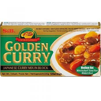 S&B Foods Golden Curry Medium Hot - 240 gr