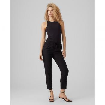 Vero Moda Women's Elastic Waist Jogger Pants Jesmilo Black Regular Fit