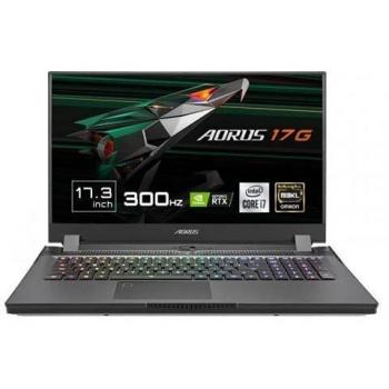 GIGABYTE PORTATIL AORUS 17G KD-72ES325SH,i7-11800H,16GB,SSD 512GB,17.3 300Hz FHD,RTX 3060P/6GB,NO ODD,Win 10 Home