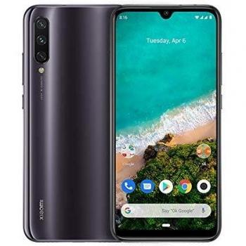 Xiaomi Mi A3 Smartphone 6,088 AMOLED, 48MP AI Triple Cámara, Dual SIM, 4 RAM + 64 GB ROM, Qualcomm Snapdragon 665, Procesador Octa-core, Color Gris
