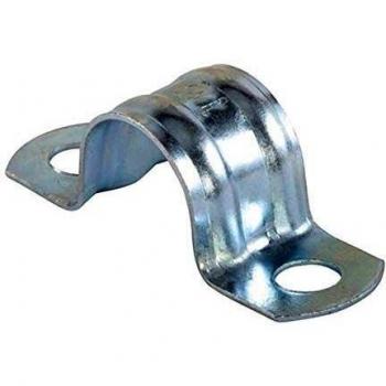 fischer | BSMD-26mm de doble pata grapas metalicas abrazaderas para tubos de agua, manguera o cable coaxial pared