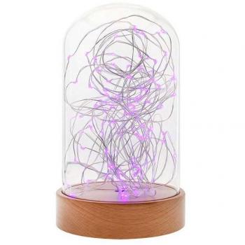 LEDBOX Fanal decorativo LED BODE, regulable, Blanco cálido