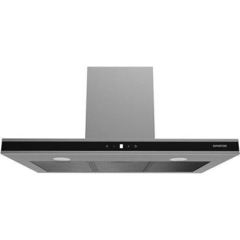 Campana Decorativa Inoxidable Infiniton CMPT-T98B - 90 cm, 800 m³/h, 250 W, 4 Velocidades