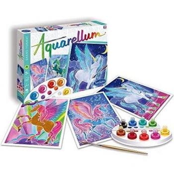 Aquarellum Pegases - Magic Watercolor Painting Kit for Ages 7+
