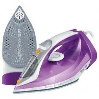 Plancha de Vapor Sencor SSI 5800VT, 2400W, Color Violeta, Suela de Cerámica y Capacidad de 260 ml