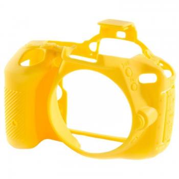 Easycover ECND5500Y - Funda de Silicona para Nikon D5500, Color Amarillo