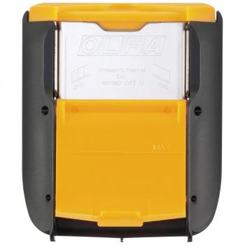 Olfa DC-5 - Contenedor de seguridad para cuchillas usadas, para sujetar en el cinturón o en bolsa portaherramientas