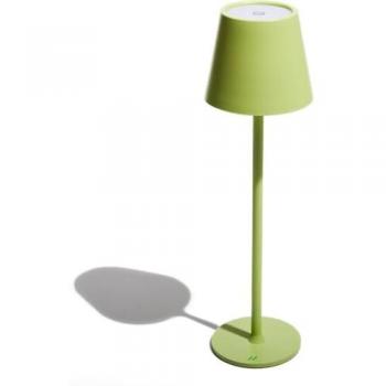 Lámpara de Mesa Muitomas Verde Salvia Táctil con Intensidad Ajustable y Carga USB-C