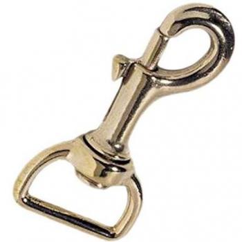 Desconocido Kong Snap-Conector Anillo Giratorio Cuadrado Mosquetón, Adultos Unisex, Bronce