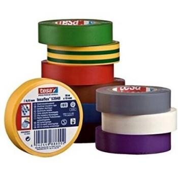 Tesa - Cinta Aislante 20X19 Vde/Ama. 53948