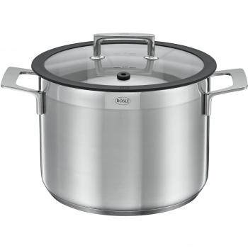 Rosle 91493silencio olla con tapa diametro de 24cm acero inoxidable 26x 34x 230cm