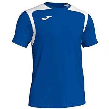 Joma - Camiseta M/C Champion V 101264 Royal-Bianco Fashion para Hombre, 101264_702_M, Royal-Bianco, M
