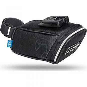 PRO Bolsa Sillín Mini QR Accesorios Bici, Adultos Unisex, Negro