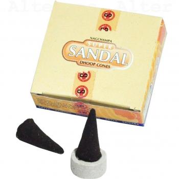 Satya - räucherstäb.: Satya Super Sandal conos 12ST.