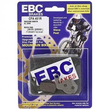 Ebc Magura Ebc Magura - Pastillas de freno de disco de ciclismo, color rojo