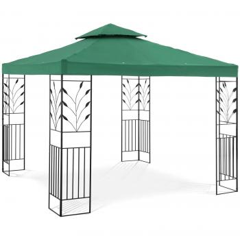 vidaXL Gazebo 4x4x3 m Anthracite 180 g/m²