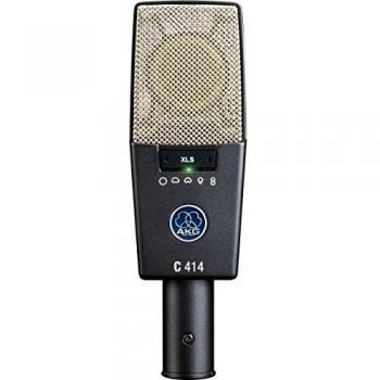 AKG Pro Audio C414 XLS Studio Condenser Microphone - Versatile Multi-Pattern Recording Mic