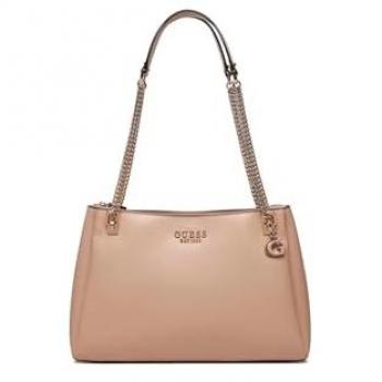 Guess Elegant Beige Shoulder Bag for Women, Model HWVG92 25230