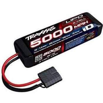 Traxxas BATERÍA LIPO 7,4V 5000MAH 2S 25C - ID - Corta 2842X