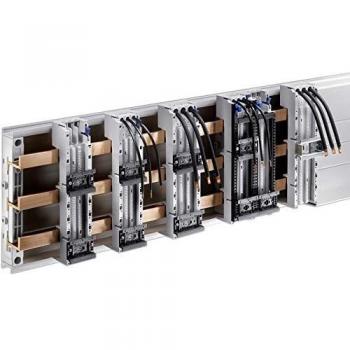 Adaptador OM Rittal SV 9340.320 - 25A, 690V, AWG12, Accesorio para Armarios Rack, Poliamida 45x208 mm