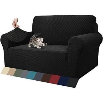MAXIJIN, Las más Nuevas Fundas de sofá Jacquard de 2 plazas, Fundas Antideslizantes para el Asiento del Amor del Perro, Fundas Protectoras