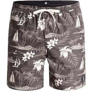 DC Shoes Cercius 16.5 M JAMV KVJ2 - Traje de baño para hombre, color negro, talla S