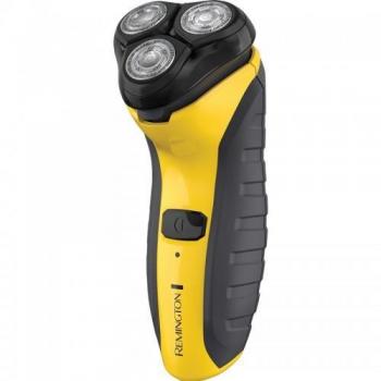 Afeitadora Rotativa Remington PR1855 Virtually Indestructible - Máquina de Afeitar Inalámbrica con Armazón de Policarbonato, Cabezal Pivotante y Resistente al Agua