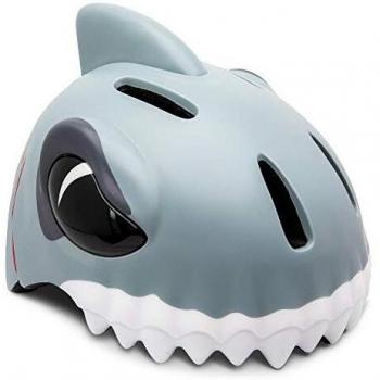 Casco de bicicleta para niños Tiburón Gris Crazy Safety Certificado EN 1078
