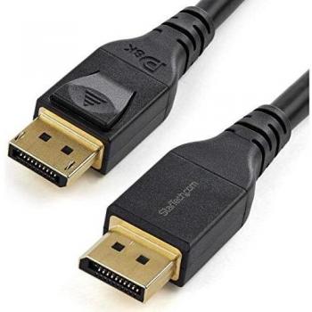 StarTech.com Cable de 4m DisplayPort 1.4 - con Certificación VESA - 8K de 60Hz - Ultra HD - HDR - HBR3, Negro
