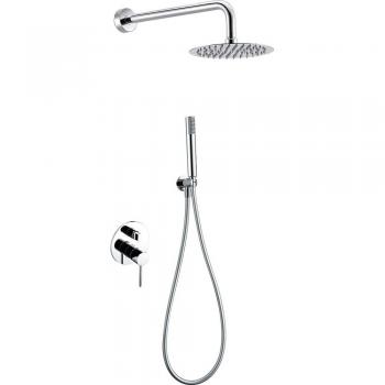 Conjunto de ducha empotrado monomando Milos Imex GPMS045