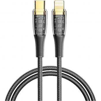 Cable USB-C a Lightning PD20W con luz LED de 1,2 metros