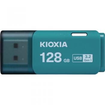 Memoria USB Kioxia TransMemory U301 128 GB Azul, USB 3.2 Gen 1, unidad flash compacta y portátil de alta velocidad