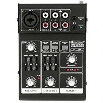Omnitronic 10040270 USB grabación Sonora