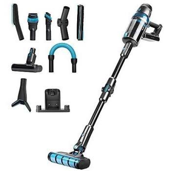 Cecotec Aspirador Escoba sin Cable Conga Rockstar 1500 Ultimate ErgoFlex. Motor Digital, 3 en 1, 680 W, 26 kPa, Modo Automático, Tubo Flexible, 90 Minutos de Autonomía, Kit de Accesorios