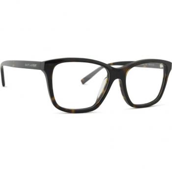 Saint Laurent SL 482 Eyewear Frames, Brown Unisex, Size: 54 MM