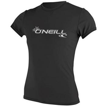 Camiseta de Sol O'Neill Basic Skins S/S para Mujer, manga corta, color negro