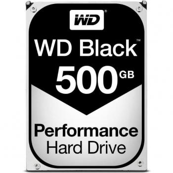 Western Digital Black 500GB Performance Desktop Hard Disk Drive - 7200 RPM SATA 6 Gb/s 64MB Cache 3.5 Inch - WD5003AZEX
