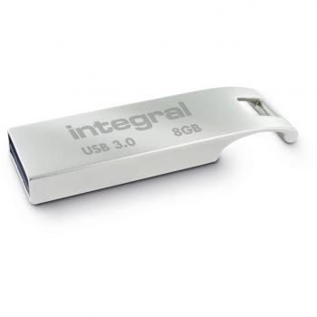 Integral memory ARC 3.0 INFD8GBARC3, 0 8 GB USB 3.0 - Punto de Plata