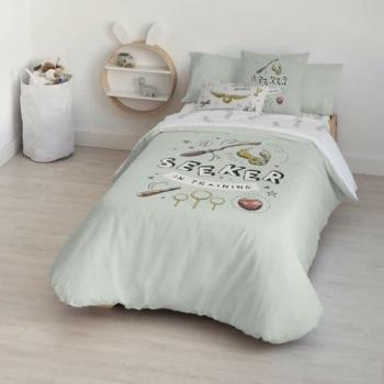 Funda Nórdica con Botones 100% Algodón Modelo Seeker para Cama de 80 (140x200 cm) - Multicolor, 175 Hilos, Ligera y Confortable, Licencias Oficiales