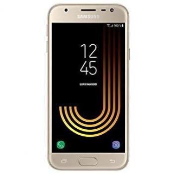 Teléfono Inteligente Samsung Galaxy J3, Dorado - Pantalla de 5/12.7cm - Cámara 13/5MPX