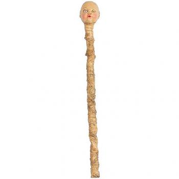 Bastón de Muñeca Decapitada Espeluznante para Disfraz de Halloween
