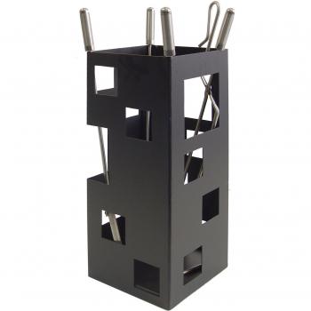 Imex El Zorro 10029 - Juego para chimenea, cuadrado