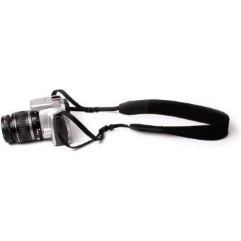 DURAGADGET Correa De Cuello De Neopreno para Lomography Belair Trailblazer/Jetsetter/City Slicker - Color Negro