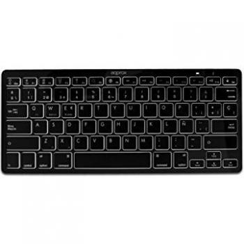 Approx APPKBBT02B - Teclado Universal Bluetooth 3.0, Color Negro