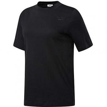 Reebok Te Easy tee Camiseta, Mujer, Negro, XL