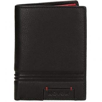 Movom Tablet Cartera Vertical con Monedero Negro 8,5x11,5x1 cms Piel