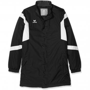 erima Classic Team Estadio Chaqueta, Infantil, Classic Team Stadionjacke, Negro/Blanco, 128