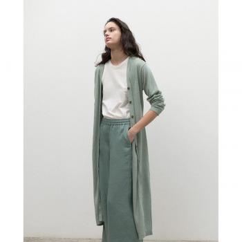 Vestido Plumalf Knit verde agua Ecoalf