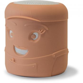 Altavoz Bluetooth Kidywolf Léa Mécano para Niños Rosa y Naranja